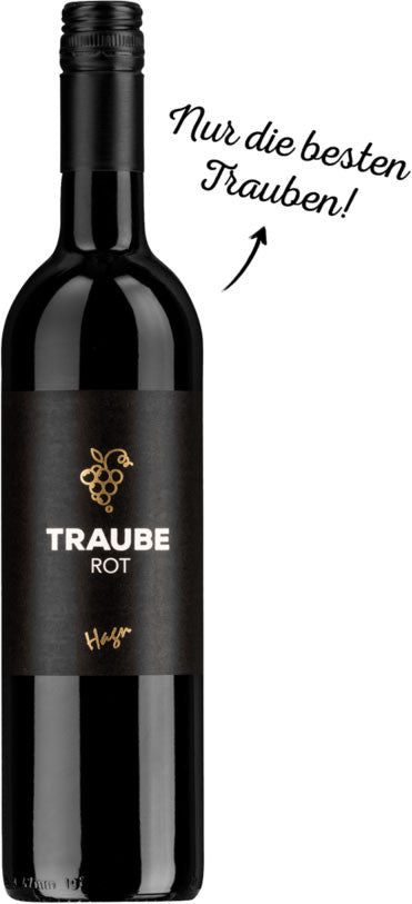 Hagn Roter Traubensaft 1 Liter alkoholfrei