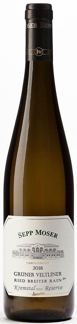 Sepp Moser Grüner Veltliner Ried Breiter Rain Kremstal DAC Reserve 1ÖTW 2018